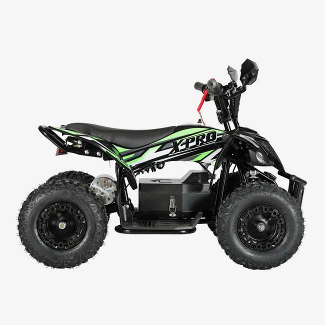 X-Pro Minivolt Elektrisk ATV 500W - Sort/Grøn