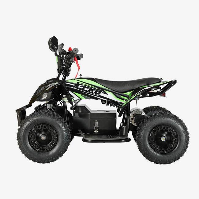 X-Pro Minivolt Elektrisk ATV 500W - Sort/Grøn