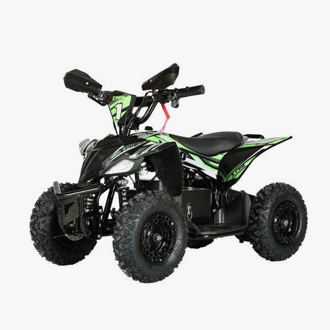 X-Pro Minivolt Elektrisk ATV 500W - Sort/Grøn