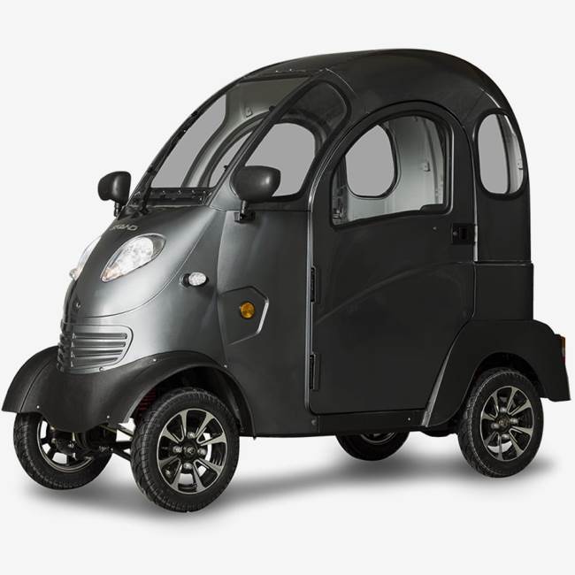 Skand Elmopedbil Skand Gomoto 2.4 Plus Grå Klass 2 - 25 km/h