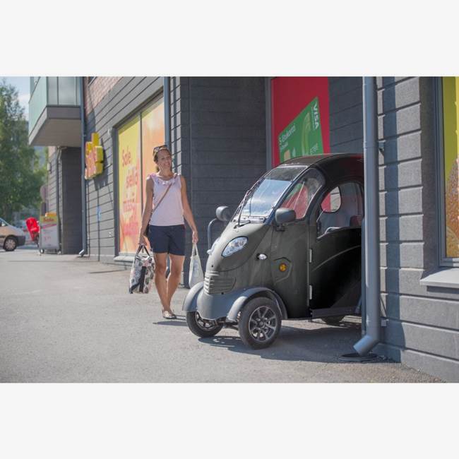 Skand Kabinskoter Skand Gomoto 2.4 Plus - Röd