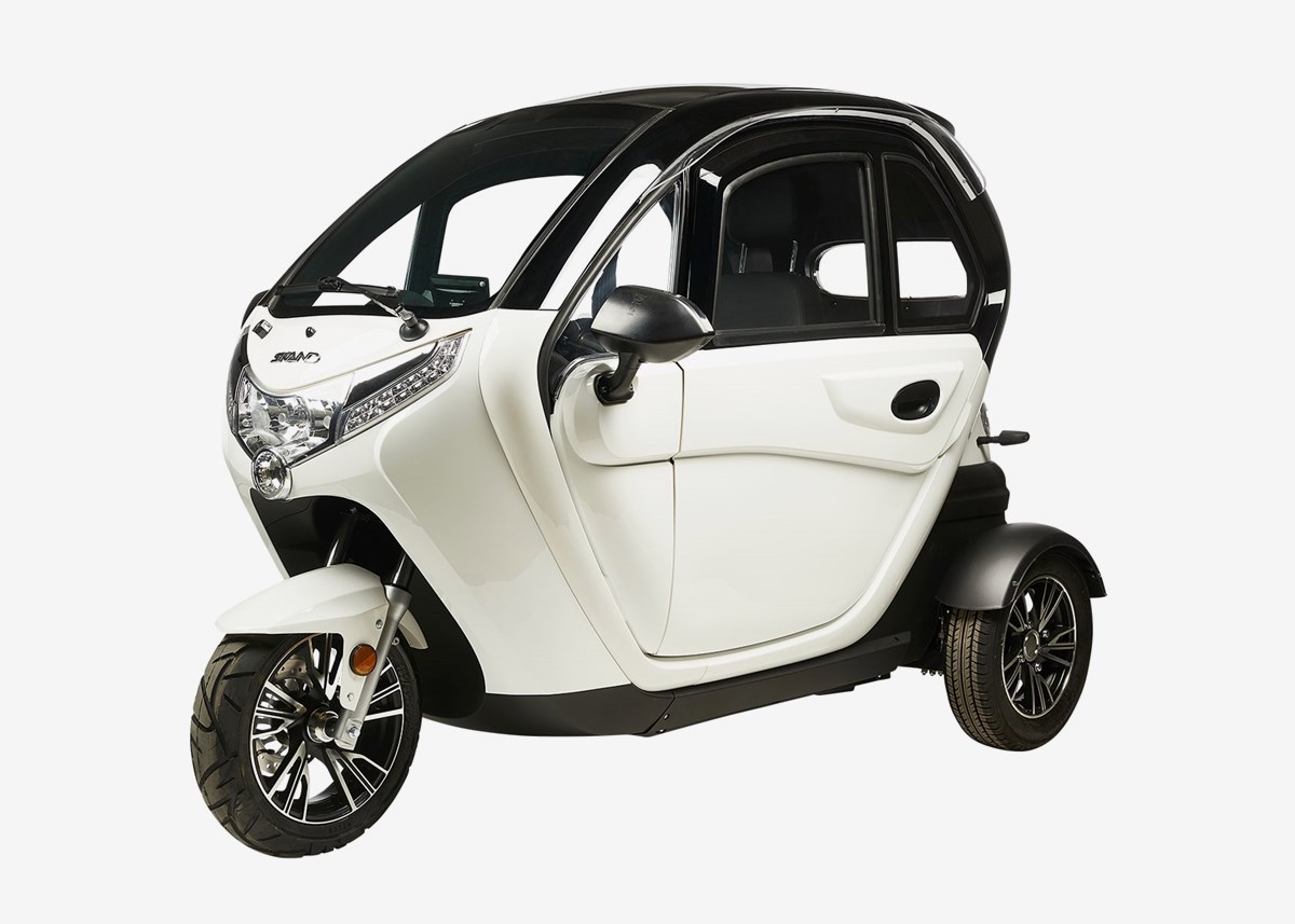Skand Elmopedbil Skand Gomoto 3.3 Vit - Klass 2 - 25km/h