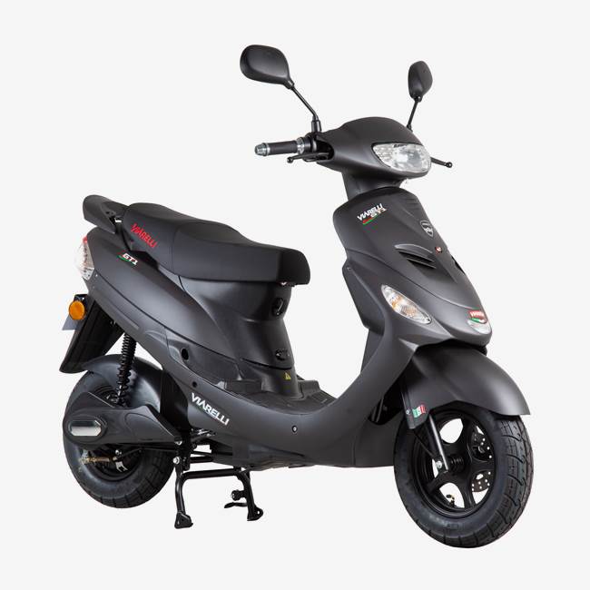 Viarelli Elmoped Viarelli GT1E Mattsvart Klass 2 - 25 km/h