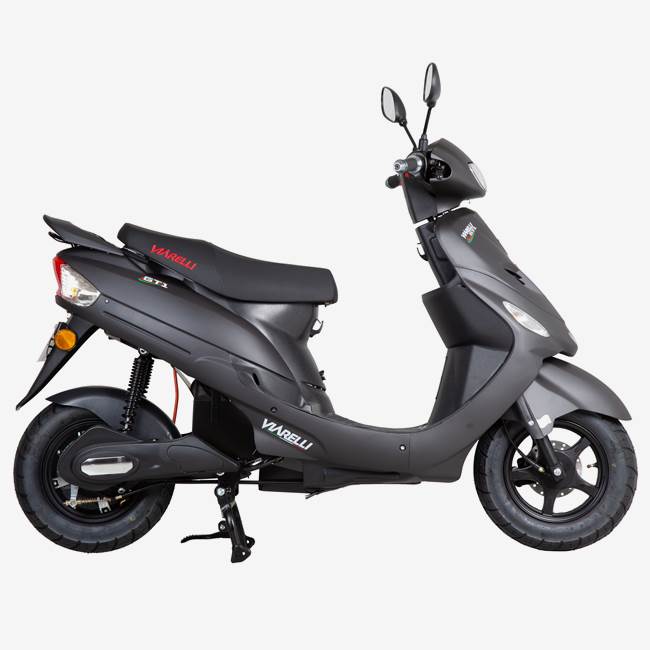 Viarelli Elmoped Viarelli GT1E Mattsvart Klass 2 - 25 km/h