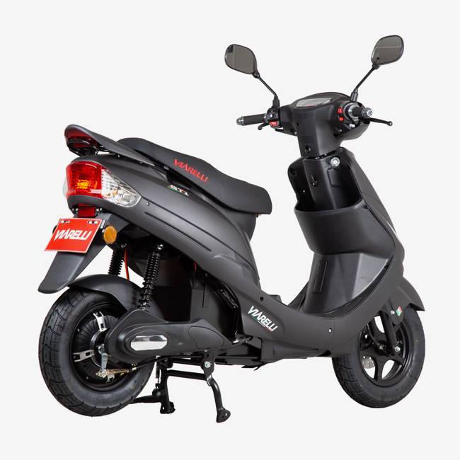 Viarelli Elmoped Viarelli GT1E Mattsvart Klass 2 - 25 km/h