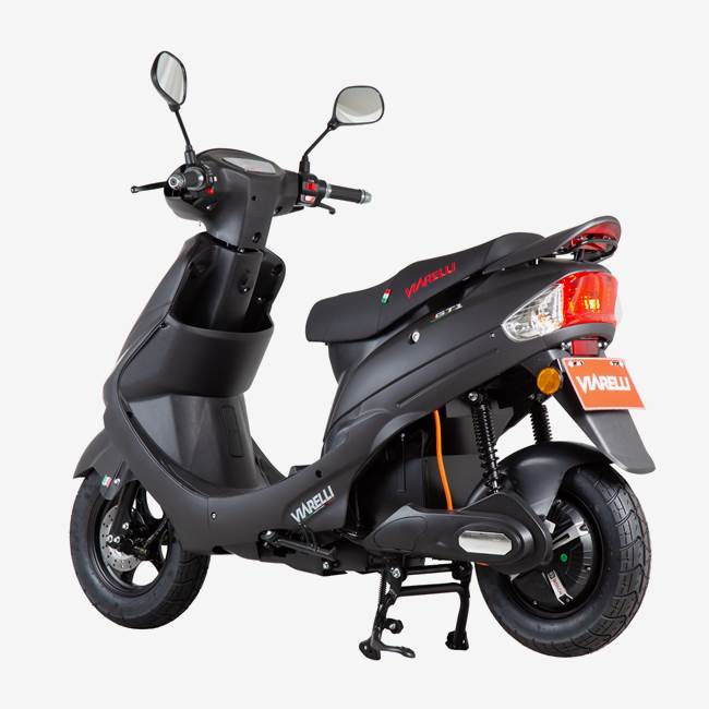 Viarelli Elmoped Viarelli GT1E Mattsvart Klass 2 - 25 km/h