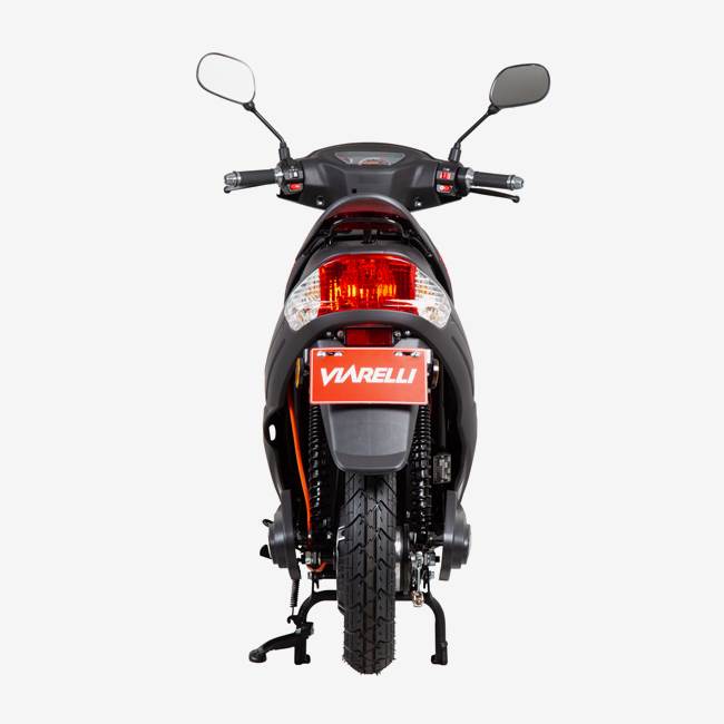 Viarelli Elmoped Viarelli GT1E Mattsvart Klass 2 - 25 km/h