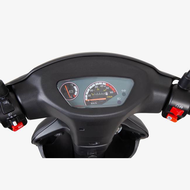 Viarelli Elmoped Viarelli GT1E Mattsvart Klass 2 - 25 km/h