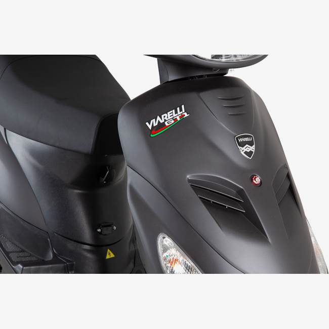 Viarelli Elmoped Viarelli GT1E Mattsvart Klass 2 - 25 km/h