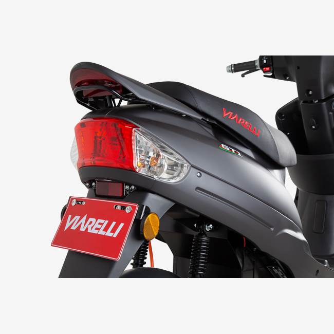 Viarelli Elmoped Viarelli GT1E Mattsvart Klass 2 - 25 km/h