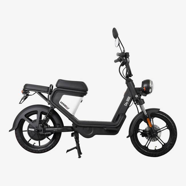 Viarelli Elmoped Viarelli City1000 Svart/Vit Klass 2 - 25 km/h