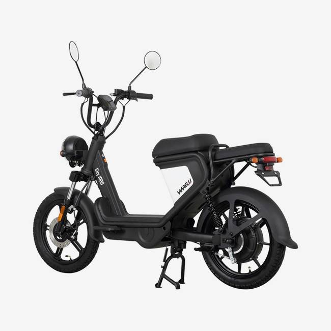 Viarelli Elmoped Viarelli City1000 Svart/Vit Klass 2 - 25 km/h