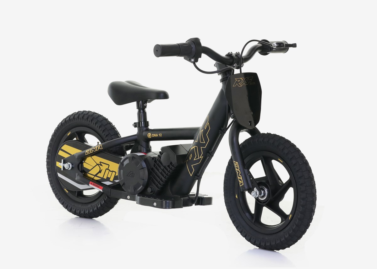 RFN Elektrisk Balanscykel 100W RXF DNA 12" Svart/Guld - 15 km/h