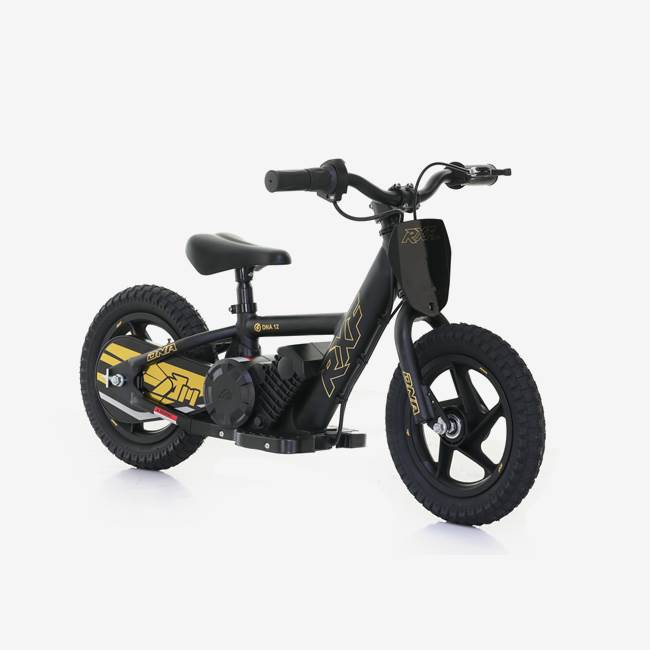 RFN Elektrisk Balanscykel 100W RXF DNA 12" Svart/Guld - 15 km/h