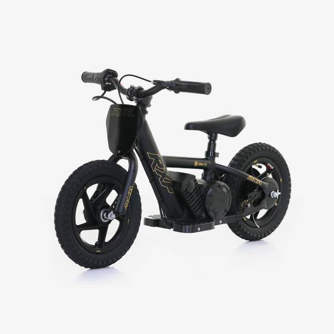 RFN Elektrisk Balanscykel 100W RXF DNA 12" Svart/Guld - 15 km/h