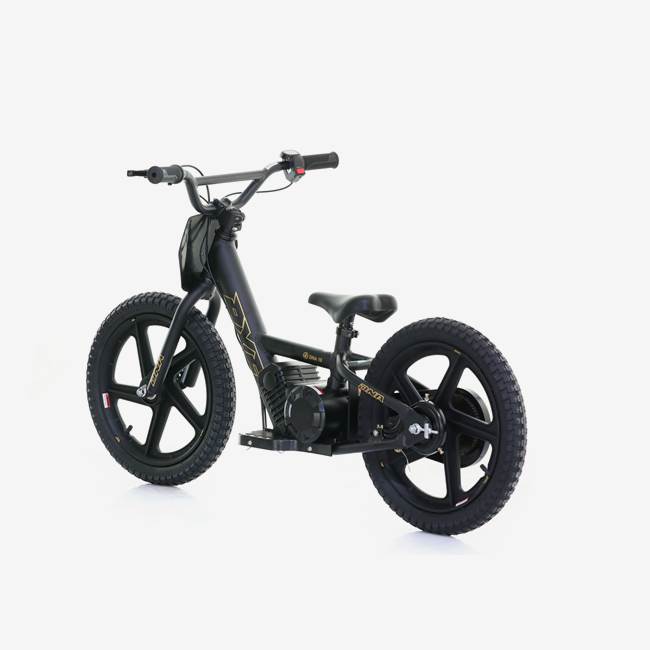 RFN Lasten Sähköpyörä 150W RXF DNA 16" musta/kultainen - 20 km/h