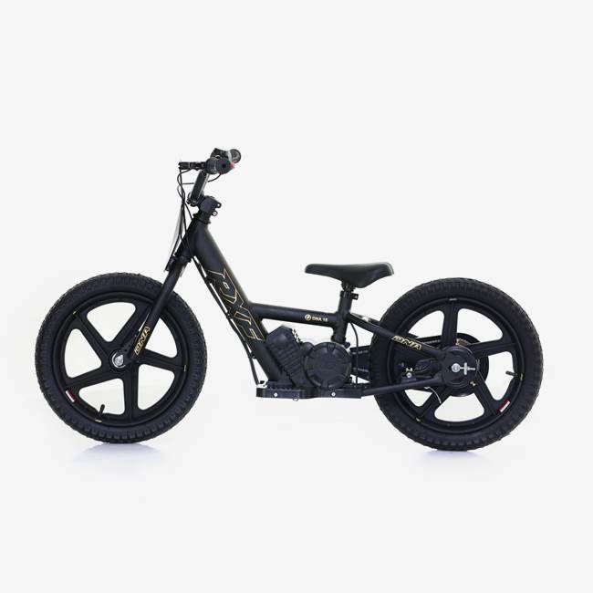 RFN Lasten Sähköpyörä 150W RXF DNA 16" musta/kultainen - 20 km/h