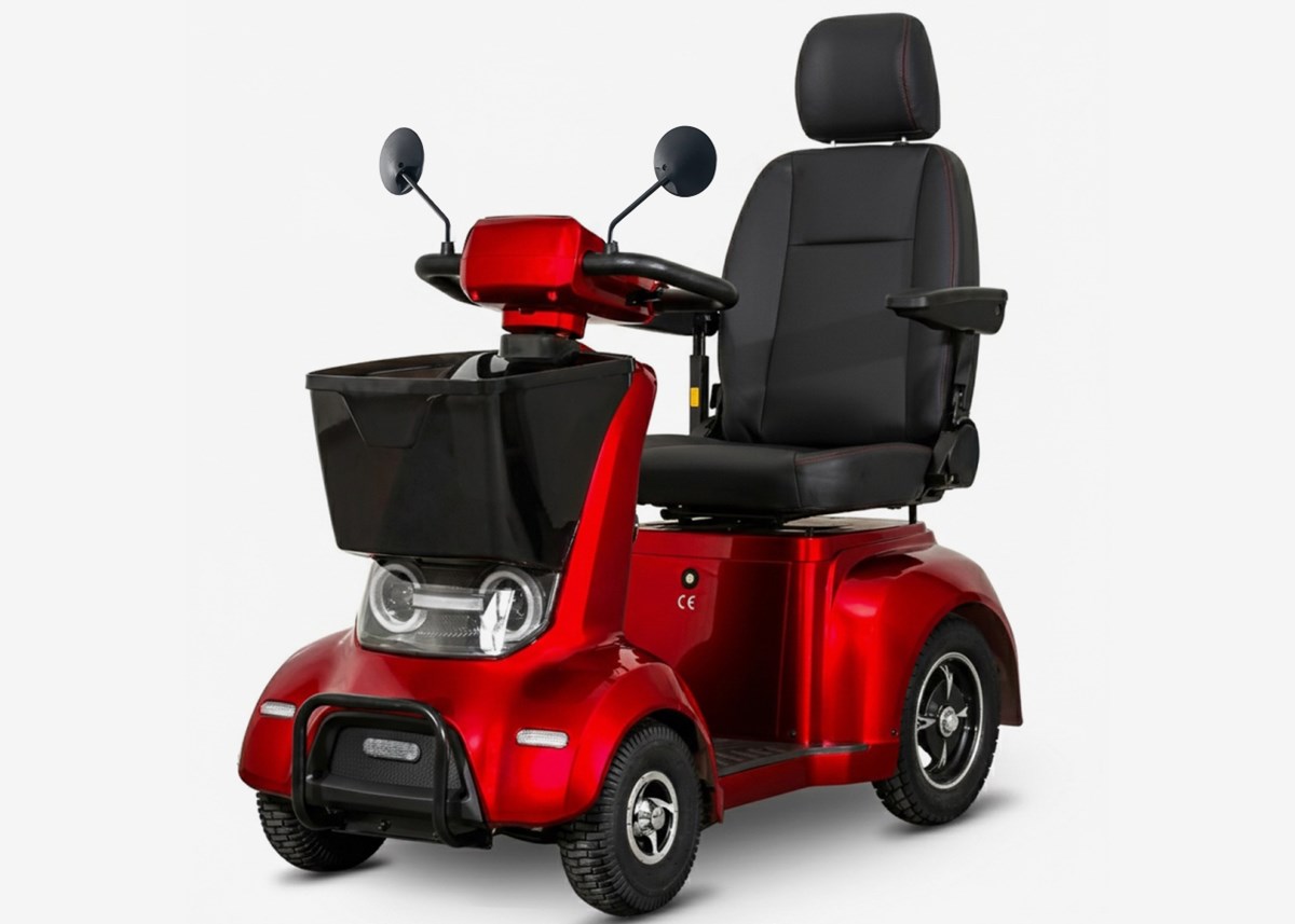 Skand Promenadscooter Skand Leijona 1150 MDR - Röd