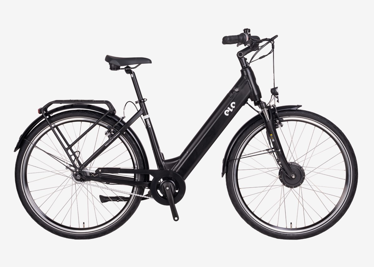 Elo elcykel Unity Plus Matt Black