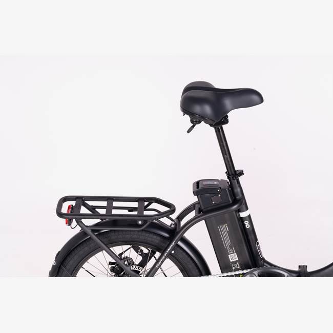 Elo Go Sähköpyörä Taitettava 20" 7-vaihteinen 13 Ah Matt Black