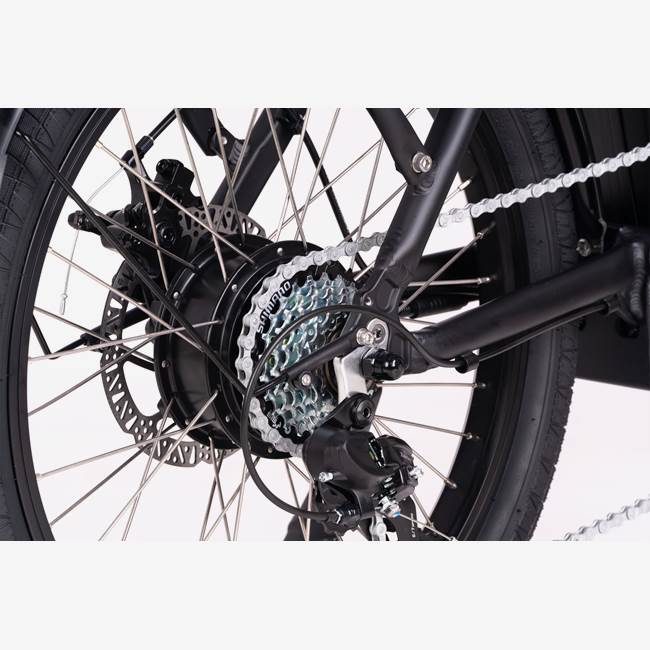 Elo Go Sähköpyörä Taitettava 20" 7-vaihteinen 13 Ah Matt Black