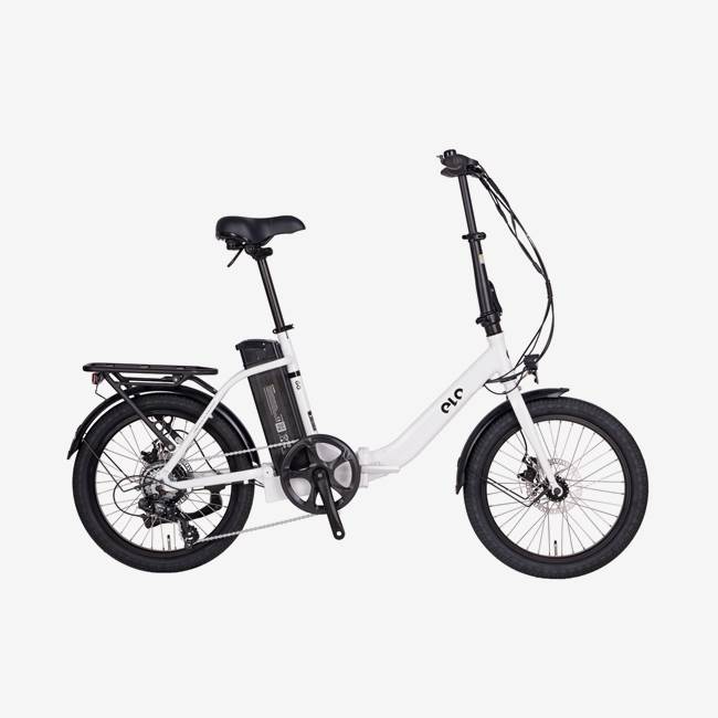ELO Elcykel Elo Go Hopfällbar 20" 7-Växlad 13Ah Pearl White