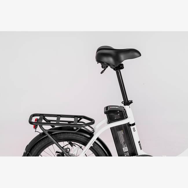ELO Elcykel Elo Go Hopfällbar 20" 7-Växlad 13Ah Pearl White