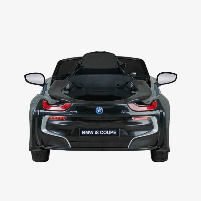 X-Pro Lasten sähköauto BMW i8 12V – kauko-ohjattava, 3–5 km/h, maksimipaino 30 kg – musta