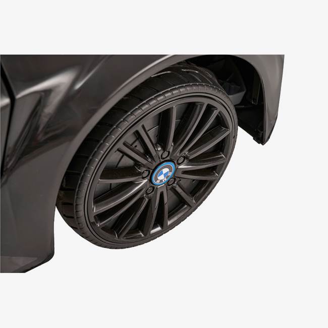 X-Pro Elbil för barn BMW i8 12V – fjärrkontroll, 3–5 km/h, maxvikt 30 kg – Svart