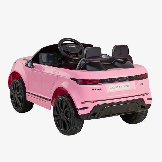 X-Pro Elbil för barn Range Rover Evoque 12V – fjärrkontroll, 3–5 km/h, maxvikt 30 kg – Rosa