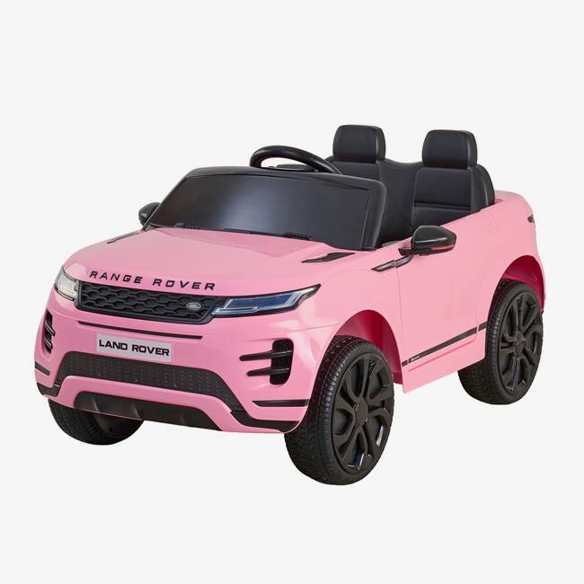 X-Pro Elbil för barn Range Rover Evoque 12V – fjärrkontroll, 3–5 km/h, maxvikt 30 kg – Rosa