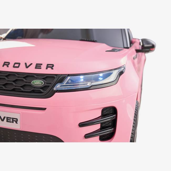 X-Pro Elbil för barn Range Rover Evoque 12V – fjärrkontroll, 3–5 km/h, maxvikt 30 kg – Rosa