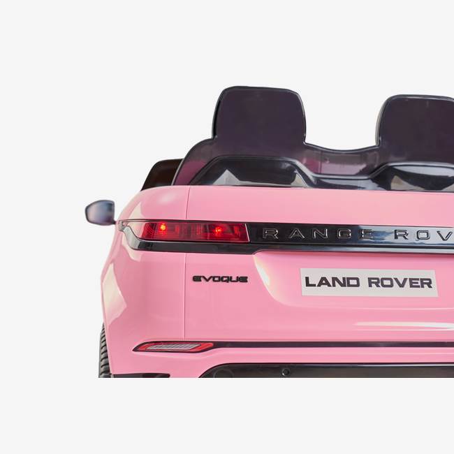 X-Pro Elbil för barn Range Rover Evoque 12V – fjärrkontroll, 3–5 km/h, maxvikt 30 kg – Rosa