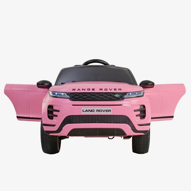 X-Pro Elbil för barn Range Rover Evoque 12V – fjärrkontroll, 3–5 km/h, maxvikt 30 kg – Rosa