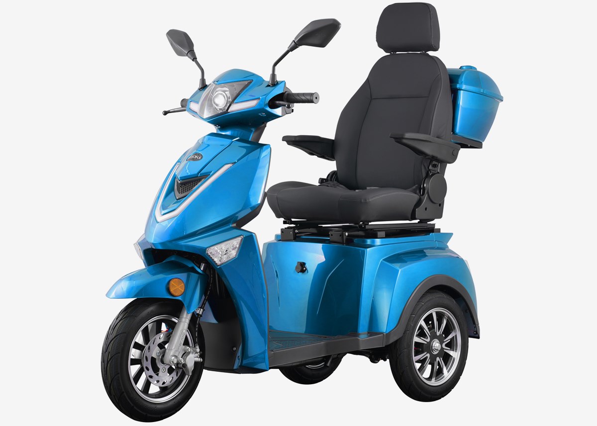 Skand Promenadscooter Leijona 1300 Plus - blå