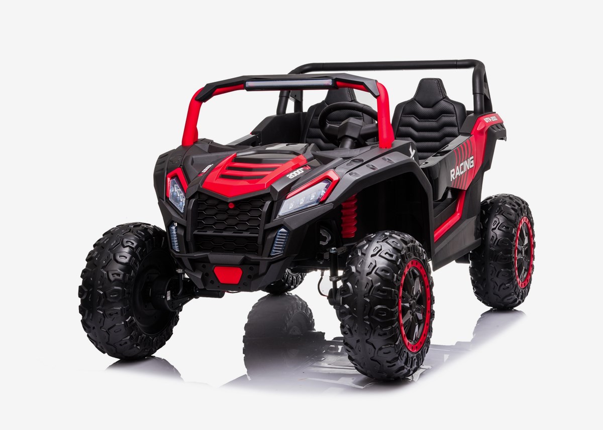 Nitrox Elbil UTV Quad 4x4 toseter 12V – Rød