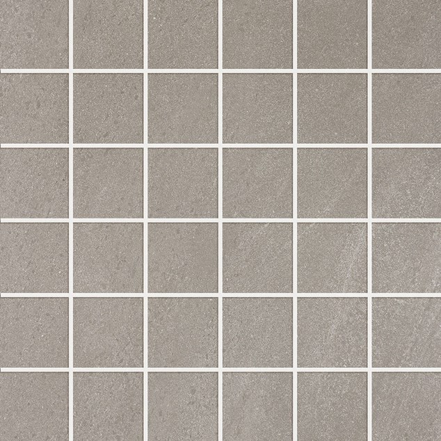Klinkermosaik Ceramiche Keope Chorus Silver Grå 5x5 cm (30x30 cm)