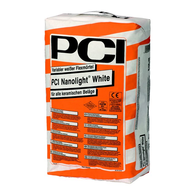 Fliseklæber PCI Fix Nanolight Hvid 15 kg