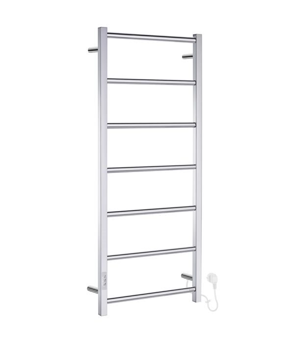 Smedbo Dry FK706 håndklædetørrer, el, 50x121,2 cm, poleret rustfrit stål