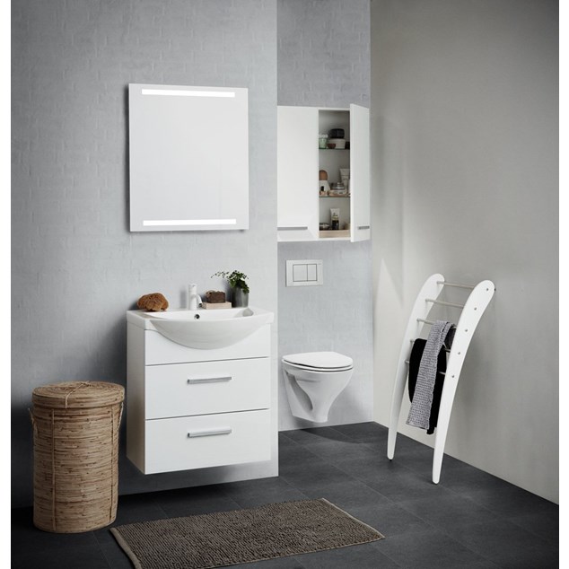 Dansani Spejl 60 Indbygget Horisontal Belysning