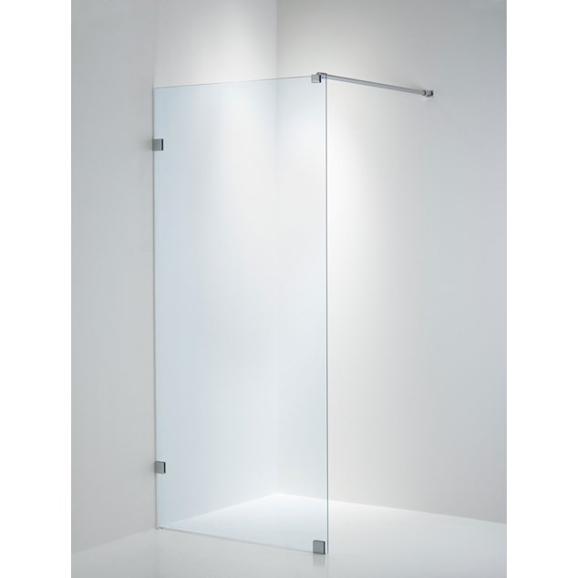 Brusevæg Duschbyggarna Design 790 Klart Glas/Krom