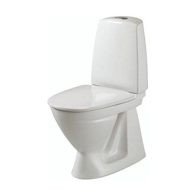 Toilet Ifö Sign 6860 med sæde Limning