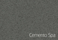 Bordplade Hafa EDGE SUEDE CEMENTO 1-hul V 1410X462