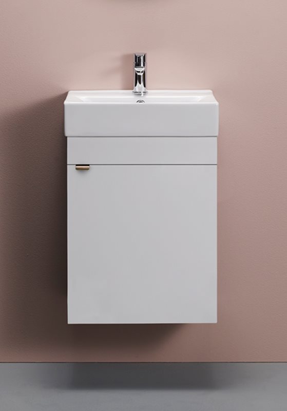 Vaskeskab Hafa GO 450 Hvid + Vask