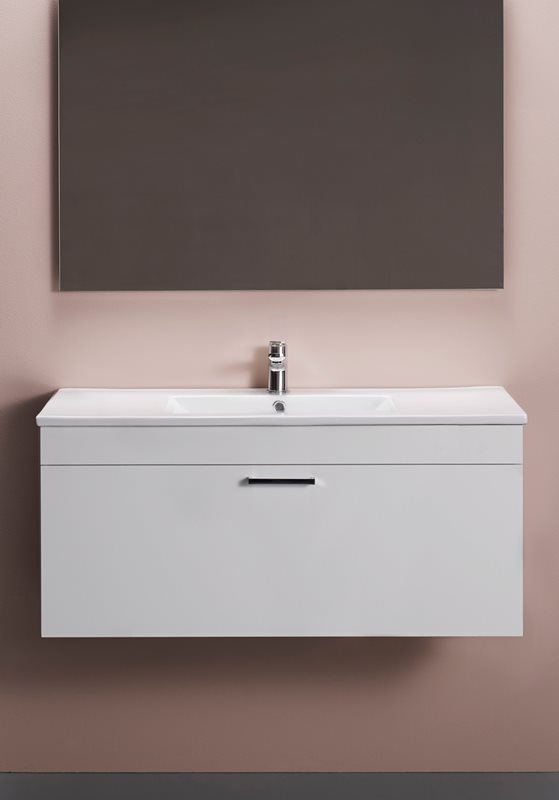 Vaskeskab Hafa Go 800 Hvid + Vask