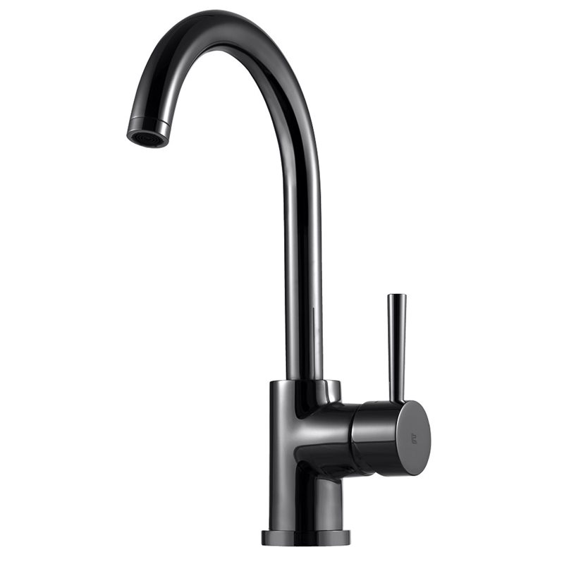 Køkkenarmatur Tapwell EVO180 Black Chrome
