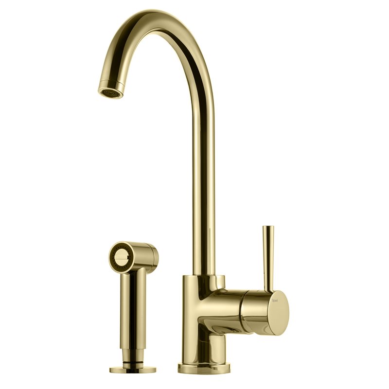 Køkkenarmatur Tapwell EVO200 med Håndbruser Honey Gold