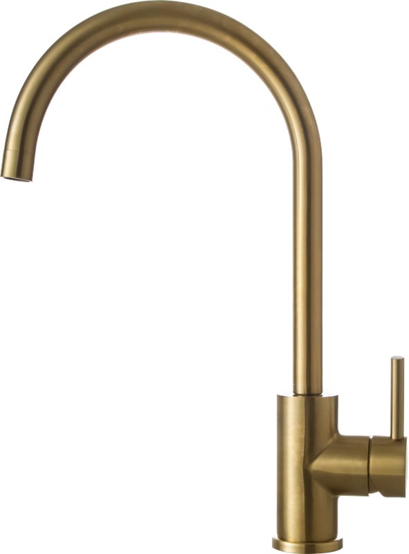 Scandtap Curve køkkenarmatur, børstet kobber