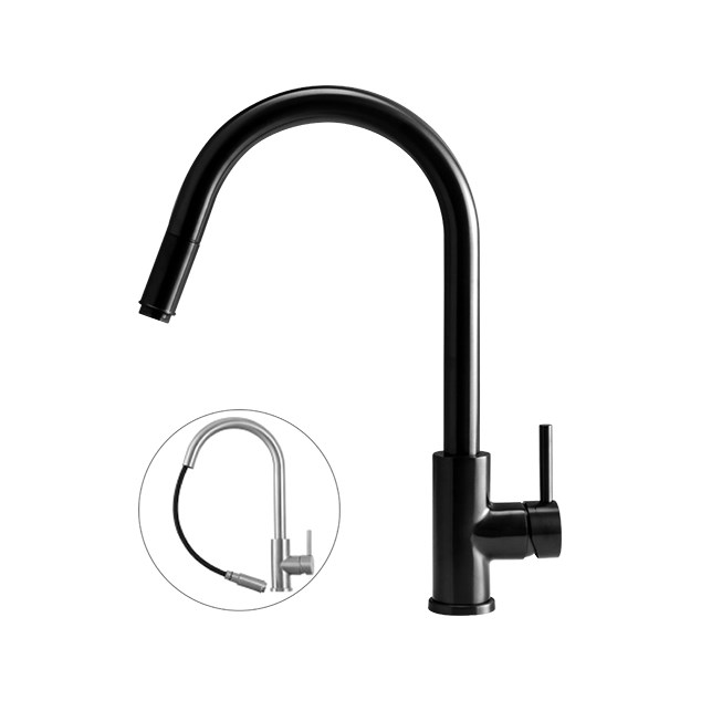 Køkkenarmatur Scandtap Steel Access Shadow