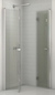 Foldedør Dansani Match "B" 180 grader Klart Glas 200x70 cm